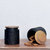 Casa Decor Ceramic Food Storage Jar 500 ml  Black  Food Storage Canister  Multipurpose  Contemporary Set of 1