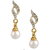 Dg Jewels Gold Plated Pearl Earring-DGER8016