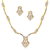 Dg Jewels 24k Gold Plated Bollywood Elegant Necklace Set-CNS9292