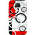 Moto G5s Plus Case, Circles White Red Black Slim Fit Hard Case Cover/Back Cover for Motorola Moto G5s Plus