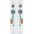 Jazz Beautiful Multi Color Tassel Feather Dangler Designer Hook Earrings for Women and Girls