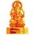 Golden Ganeshji Idol - Suitable for Car or Home or Diwali Pooja /Puja