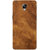OnePlus 3T Case, One Plus 3 Case, Leather Texture Brown Slim Fit Hard Case Cover/Back Cover for OnePlus 3/OnePlus 3T
