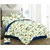 The Intellect Bazaar 150 TC Cotton Double Bed Sheet With 2 Pillow Covers,Blue