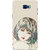Galaxy C7 Pro Case, Anime Girl With Short Hair Slim Fit Hard Case Cover/Back Cover for Samsung Galaxy C7 Pro