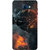 Galaxy C7 Pro Case, Fire War Men Black Slim Fit Hard Case Cover/Back Cover for Samsung Galaxy C7 Pro