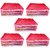 ABHINIDI Pink Saree Covers garments cover vanity bag travelling pouch - 5 Pcs