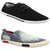 Chevit Men's Combo Pack of 2 Denim Sneakers With Loafers (Casual Shoes)