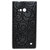 Cell First Designer Silicone Jelly Back Cover For Nokia Lumia 730-Black