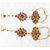 Ethic Gold Plated Bridal Kundan Wedding Fashion Necklace Earrings Tika Jewelry