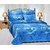 Polycotton 3D Double bedsheet with 2 Pillow Covers ( PL-01)