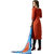 kvsfabCotton Orange and Blue Embroidered Dress Material PTHSK9059MRPK (Unstitched)
