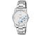 Ziera Round Dial Silver Analog Watch For Women-Zr8019