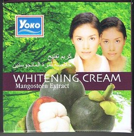 YOKO WHITENING CREAM (MANGOSTEEN EXTRACT) (PACK OF 3).