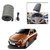 AutoStark Leatherette Car Steering Wheel Cover Grey - Tata Indigo Ecs