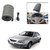 AutoStark Leatherette Car Steering Wheel Cover Grey - Hyundai Accent