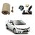 AutoStark Leatherette Car Steering Wheel Cover Beige - Honda Civic