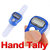 3pcs Hand Finger Tally Counter Digital Electronic Counter, Japa Counter - Color Assorted