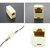 10Pcs RJ45 Cat5e Straight Network Cable Ethernet LAN Coupler Joiner Female To Female Connector