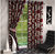 Shivaay Home Creations Abstract Eyelet Window Curtains 4*5 Feet (set of 2)