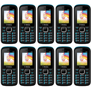 Combo Of 10 , K55 I Kall Dual Sim Multimedia Mobile Phone With FM Bluetooth