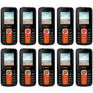 Combo Of 10 , K99 I Kall Dual Sim Multimedia Mobile Phone With FM Bluetooth