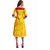Janasya Women's Yellow Embellished Cotton A-Line Kurti