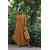 WOMEN COTTON COWL / DHOTI LONG DRESS IN MUSTARD FOR DIWALI PARTY/ FORMAL PARTY/ OFFICE PARTY