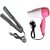 VG Branded Combo Of Hair Straightener And 1000W Hair Dryer