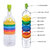 Multi Tool Bottle 8 in 1 Plastic Grater  (Multicolor)