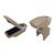 Beige Fancy Armrest with chrome design - Compatible with all kind of cars