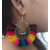 Verceys Silver Oxidized Multicolor Thread Afghani Beautiful Jhumki Earring Drop Earrings For Girls And Women