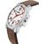 GIONEE MRT-016 Analog White Dial Casual and Professional Wrist Watch for Men with Durable Matching Stripe.