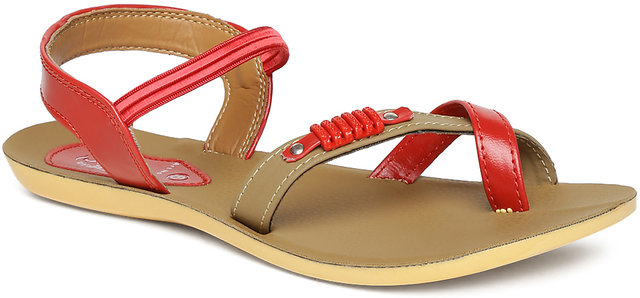 PARAGON Unisex-Child Red Fashion Sandal-3 UK (PU0205R) : Amazon.in: Fashion