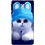 Nokia 3 Case, Cute Kitten Blue Slim Fit Hard Case Cover/Back Cover for Nokia 3
