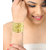 The Jewelbox Party Statement Mesh Imported 18K Gold CZ Free Size Cuff Kada Bangle Bracelet Girls Women
