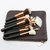 Aeoss 15 PCS ROSE GOLDEN COMPLETE MAKEUP BRUSH SET Professional Luxury Set Make Up Tools Kit Powder Blending brushes