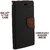 Mobimon Mercury Diary Wallet Style Flip Case Cover for RedMi Note 3 ( Brown )