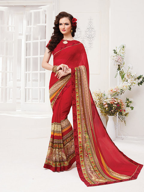 Shopclues sarees sales party wear