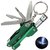 9 IN 1 MICRO PLIER (TITANIUM COATED) WITH POUCH + LED FLASH LIGHT + KNIFE BLADE + CUTTER + KEY RING