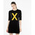 T shirt dress for women - X (Golden)