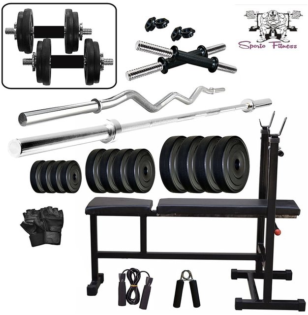 home gym combo with bench