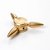 Bullet Fidget Spinner Brass Toy with Stainless Steel bearing  (Gold)