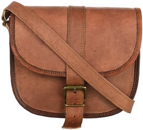 100 Leather unisex Messenger Bag (RRH1205)