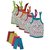 GMR Girl baby top and bottom set of 5 (6-12 months)