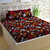Story@Home 300 TC Cotton Brown 1 Double Bedsheet With 2 Pillow Cover