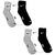 Set of 6 pairs N logo Sports ankle length cotton towel socks