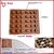 Bakers U Silicone Chocolate Shape Mould Jelly Ice Candy Chocolate Cake Icing Green 30 in 1 (5 shapes) random color