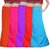 (Pack of 5) Different One Women's Cotton Petticoat - Free Size - Multi Color