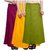 (Pack of 5) Different One Women's Cotton Petticoat - Free Size - Multi Color